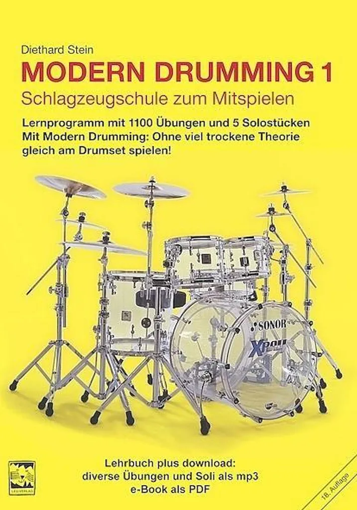 Méthode de Batterie Modern Drumming 1 : Cours Rythmique Complet Solo