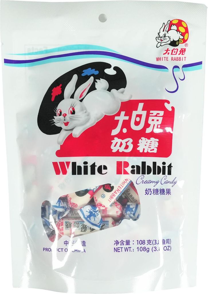 White Rabbit Creamy Candy 108g Produktbild 
