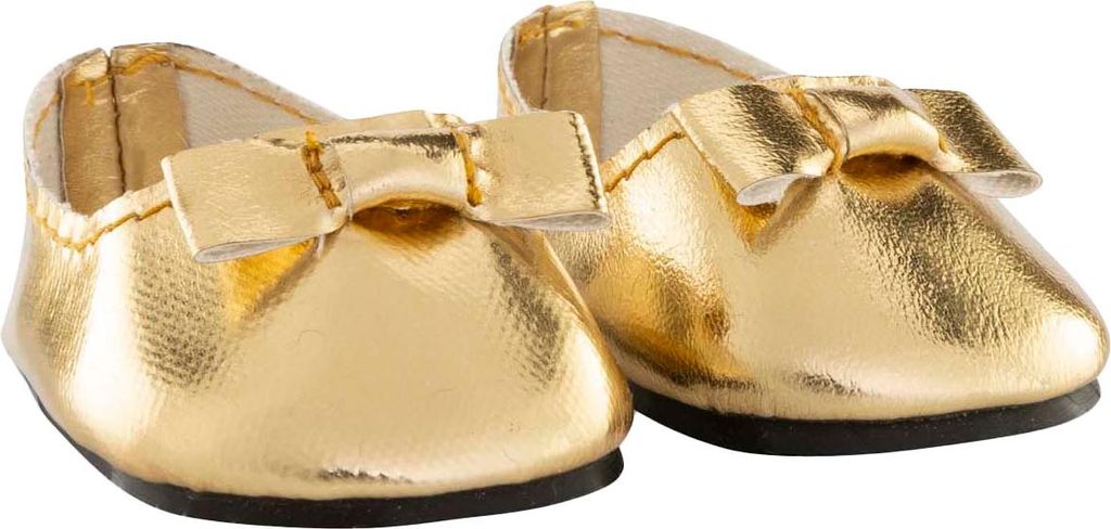 Corolle Chaussures à talons plats dorées pour poupée, 36cm Image du produit 