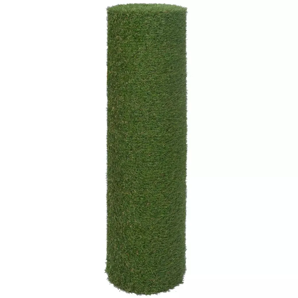 Gazon synthétique vert haute densité 25mm 1x5 m traité anti-UV durable - 2