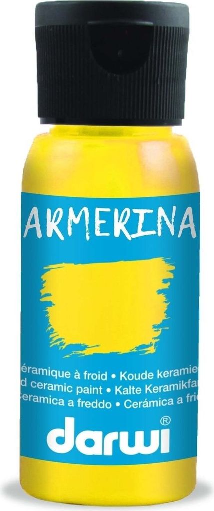 Darwi Cold Farba na porcelán Dark Yellow 50 ml 1 ks Obrázok produktu 