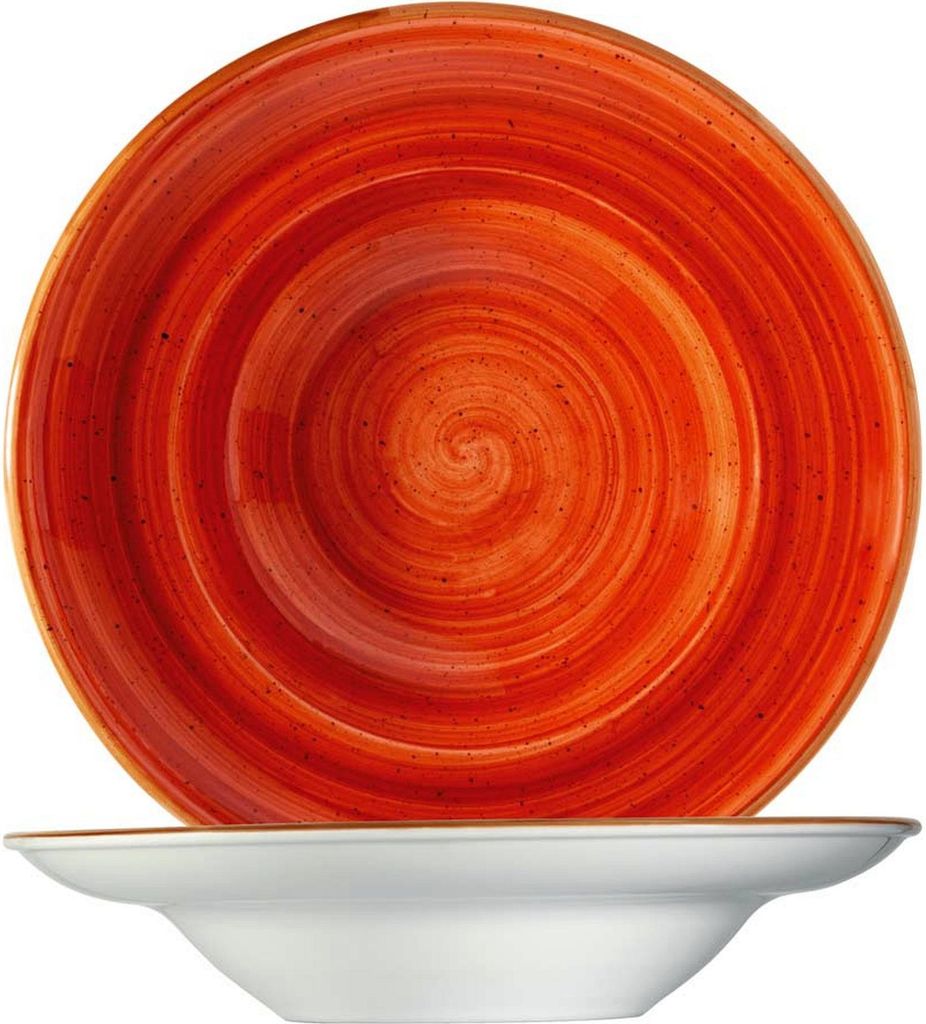 Aura Terracotta Gourmet Pastateller 27cm - 6 Stück