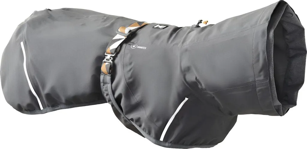 Hurtta Mudventure Coat ECO Grigio 45 - Impermeabile Professionale Cani