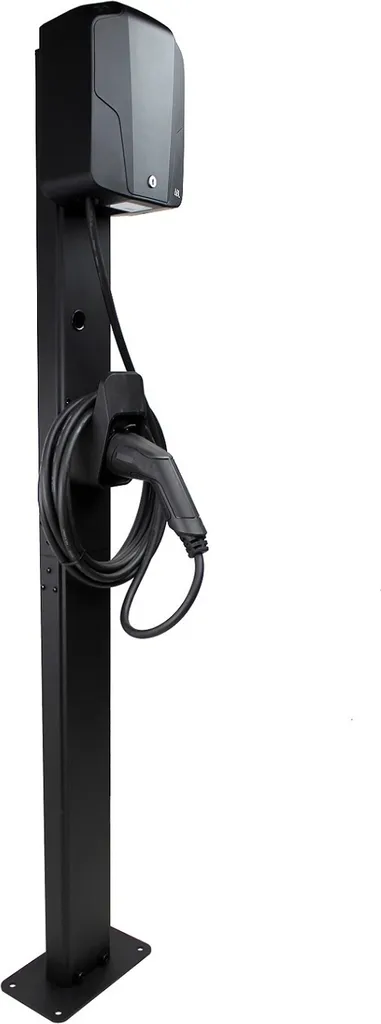 Pied Double en Acier pour Bornes ABL emH1 LDY-POLE-ABL Design Robuste - 3
