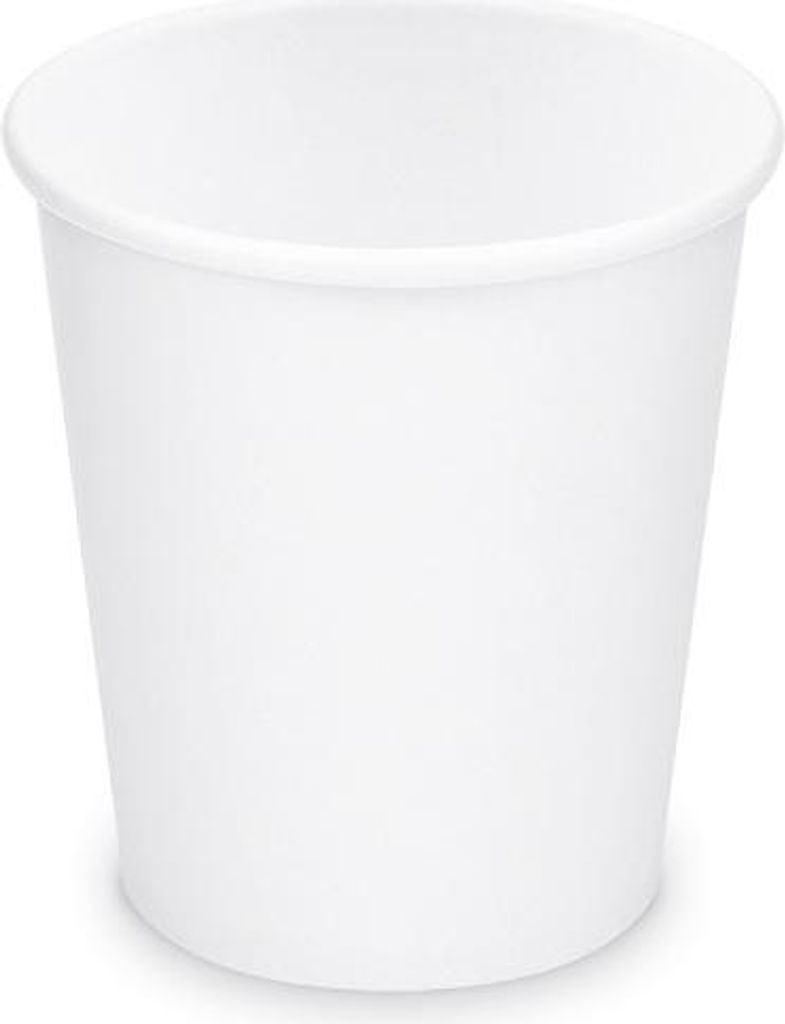 1000 kubków do kawy "S" białych 180 ml Zdjęcie produktu 