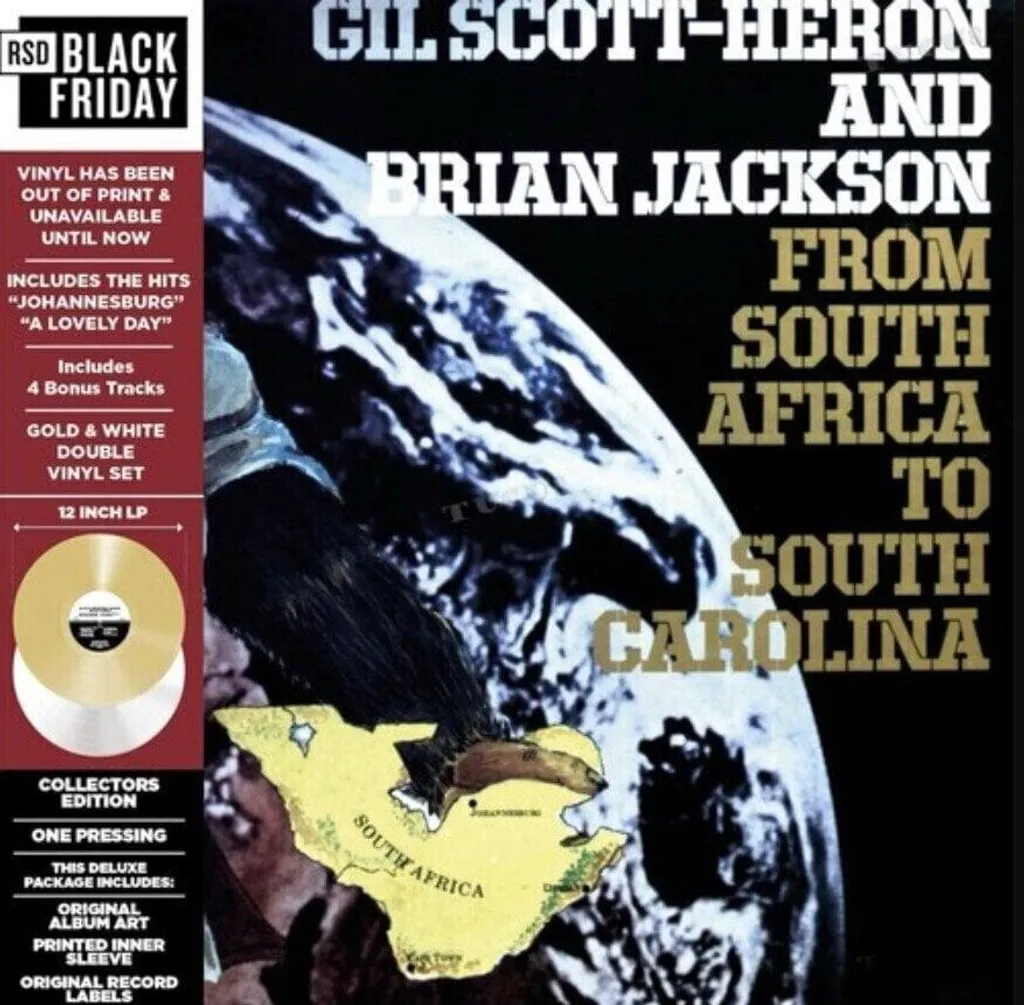 Réédition Gil Scott-Heron Brian Jackson Vinyle Double Or sans défaut