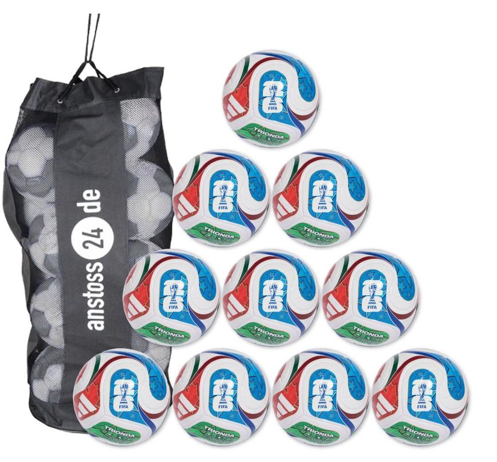 Ballset adidas Jugendball - FIFA World Cup 26 Trionda League 350 inkl. Ballsack 10 Bälle 4