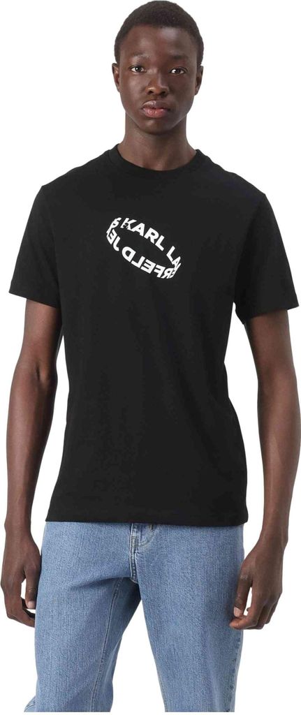 Karl Lagerfeld T-shirt A3M17037 in WHITE color size small