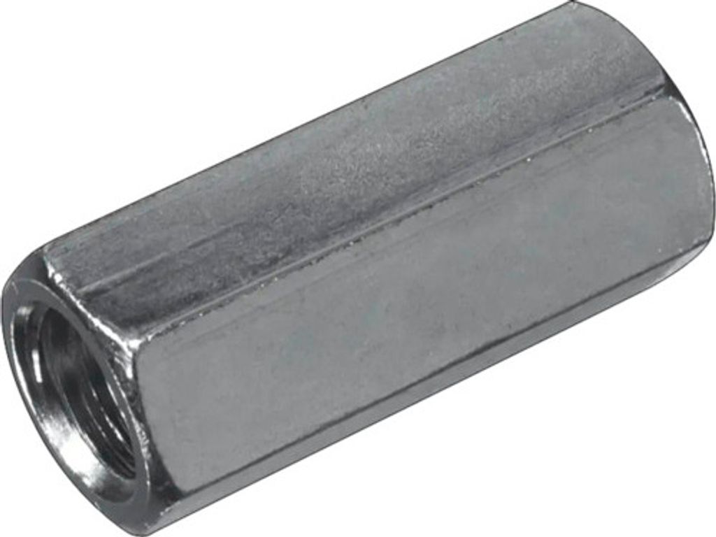 Dresselhaus WGR 0913, Sechskantmutter, Silber, M12, 40 mm, 1,2 cm, 50 Stück(e)
