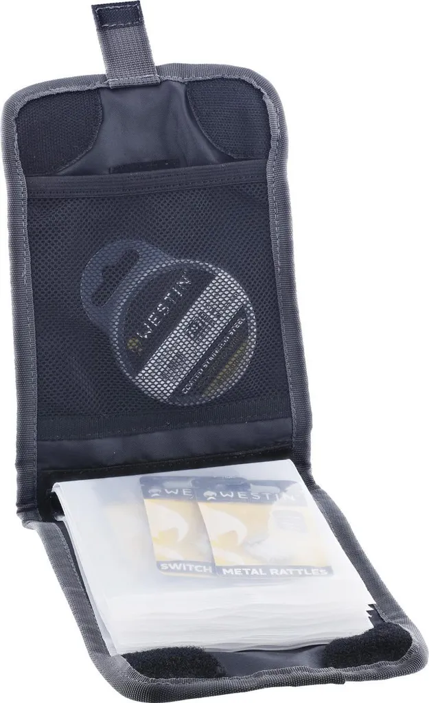 Westin W4 Rig Wallet Medium Titanium Black - Trousse à Bas de Ligne Pro