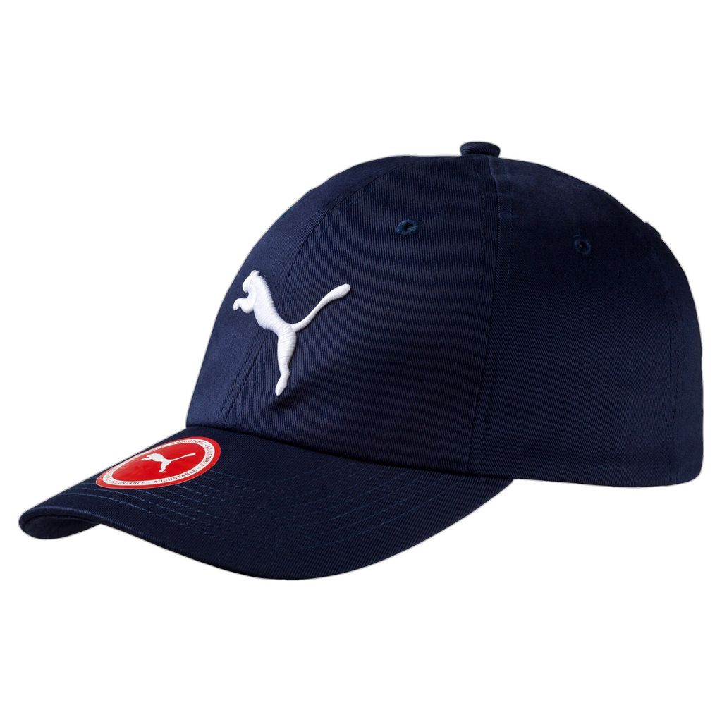 PUMA Essential Cap Peacoat-Big Cat dunkelblau Produktbild 