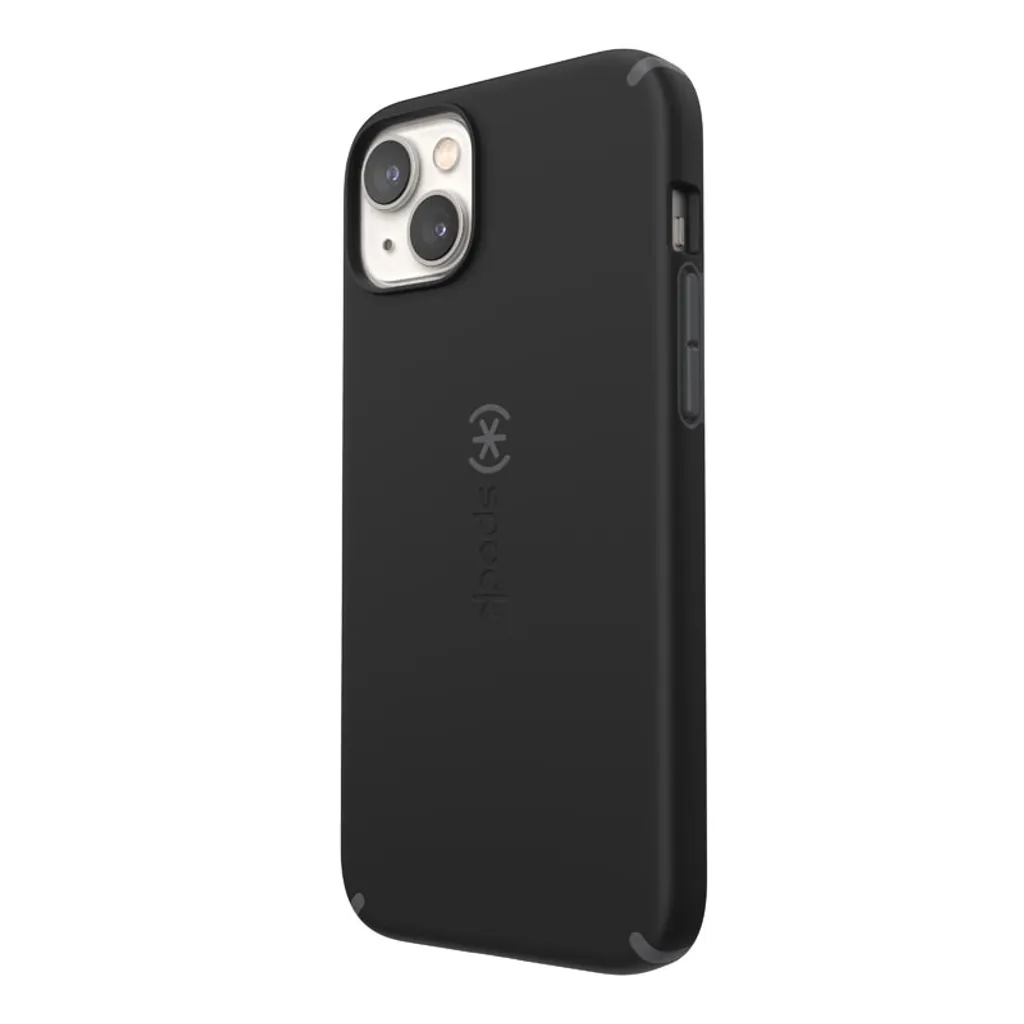 Protection iPhone 15 Plus Speck CandyShell Pro MagSafe Antichoc Grise