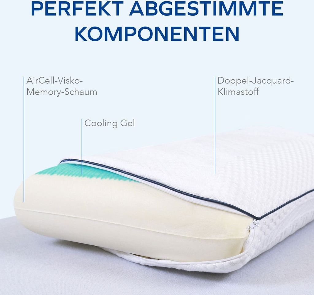 MLILY Mlily Nackenstützkissen »Cooling Gel« Produktbild 7