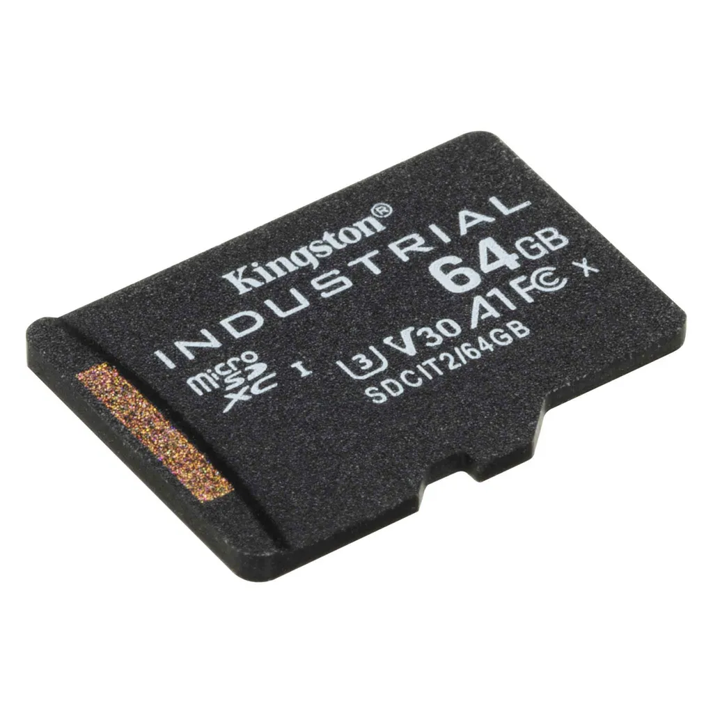 Carte MicroSD 64 Go Kingston pour Caméra de Surveillance et Drone
