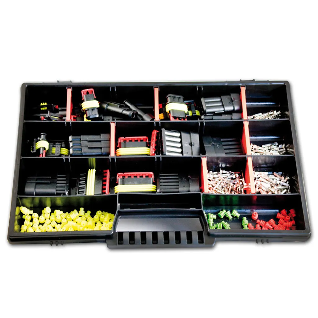 Set de Démarrage AMP Superseal 1-6 Broches avec Joints et Terminaux Inclus