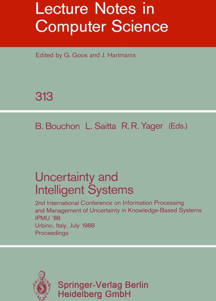 Uncertainty and Intelligent Systems