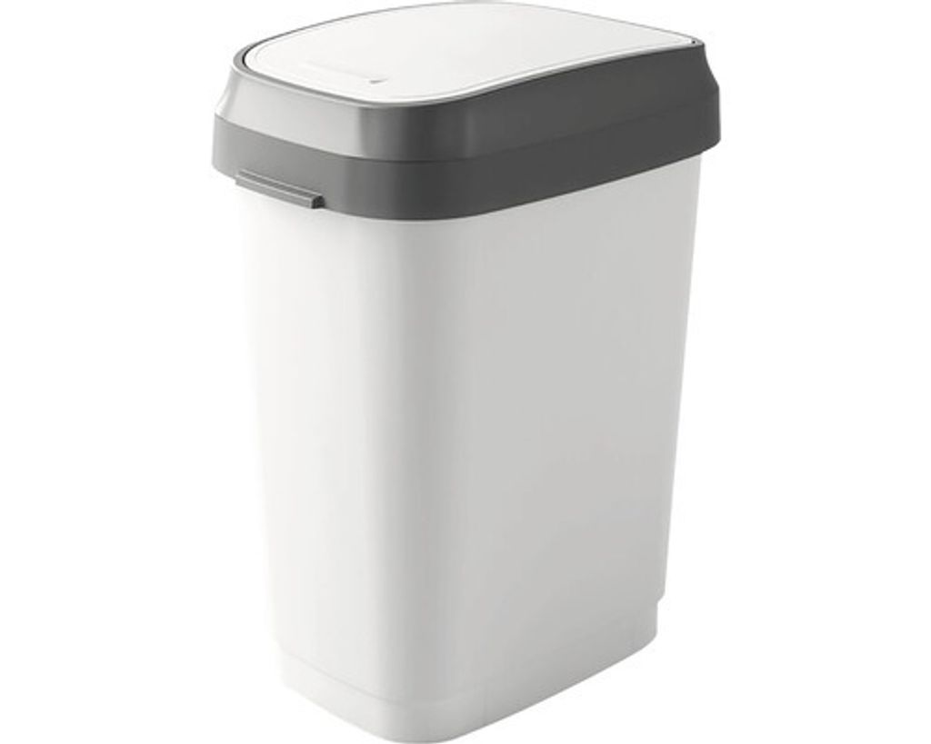 Odpadkový koš KIS Dual Swing bin 0307, 50 l, vel. L, šedý Obrázek produktu 