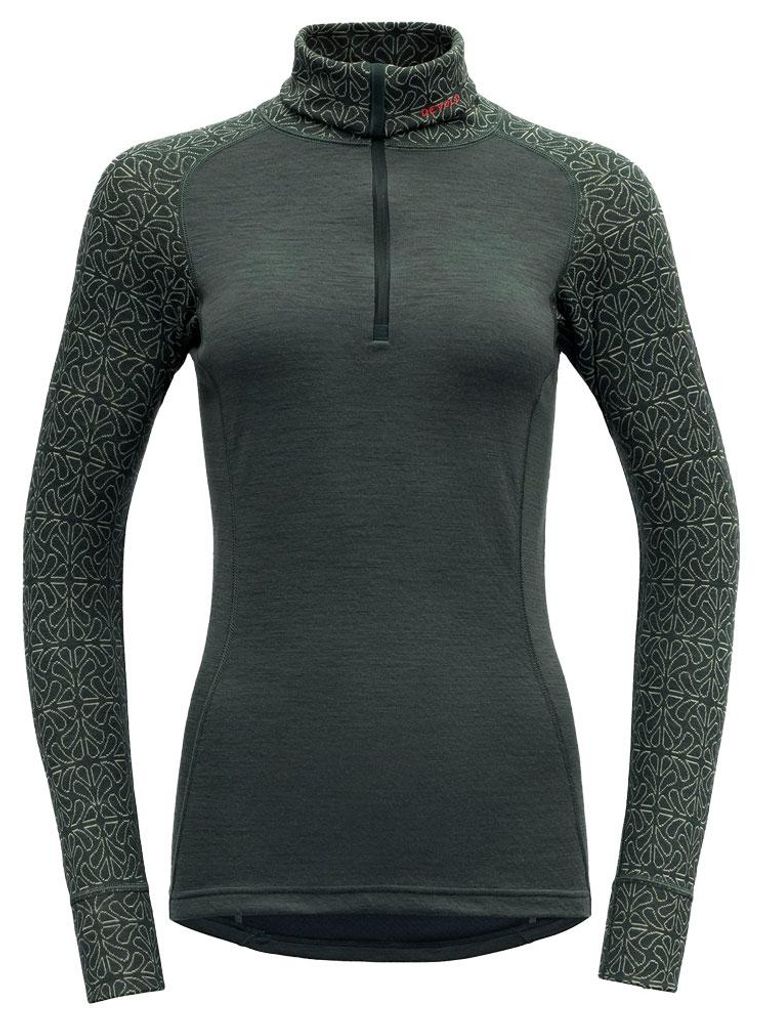 Duo Active Merino 205 Zip Neck Donna legni S Immagine del prodotto 