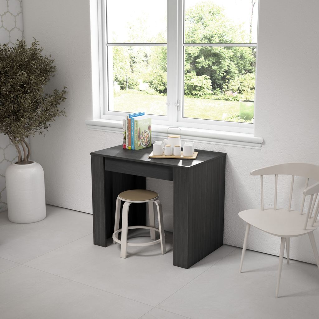 Skraut Home | Table Console Extensible jusqu'à 3 Mètres | 8 Positions