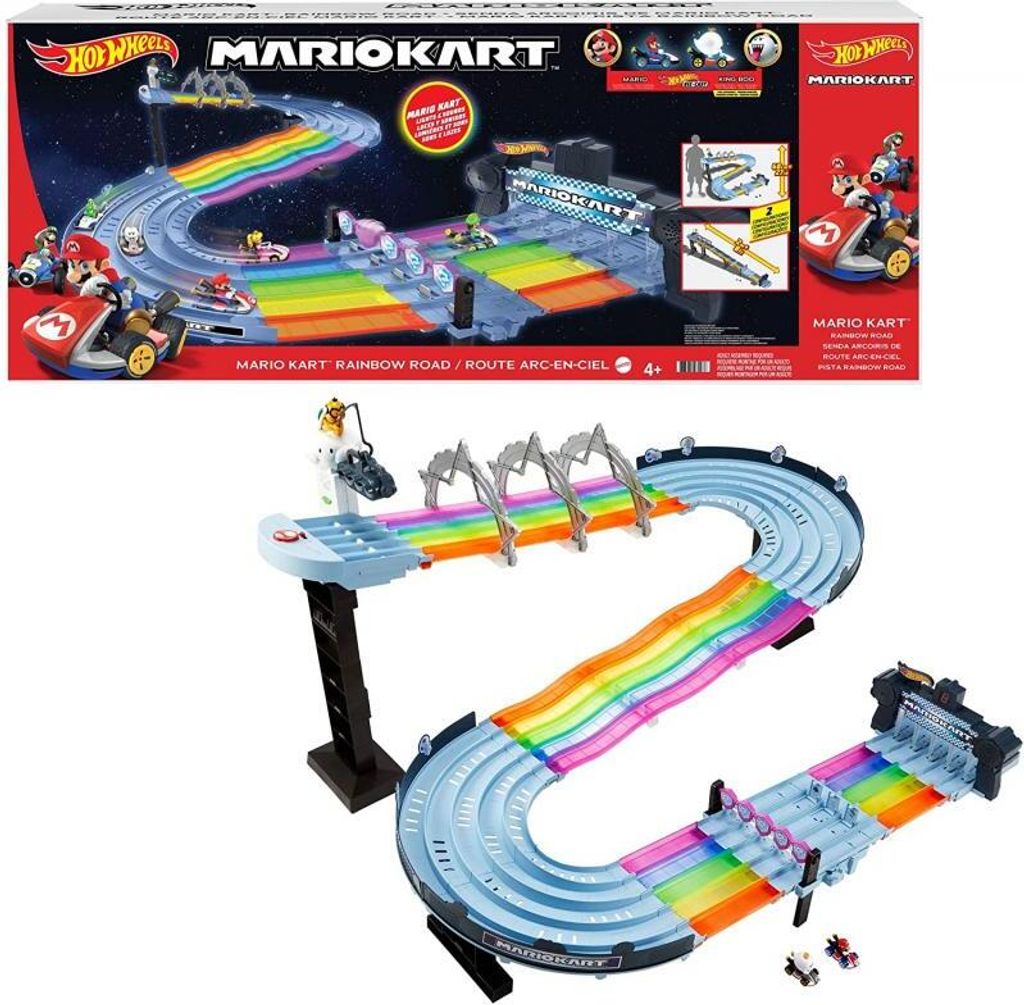 Hot Wheels Mario Kart Regenbogen-Boulevard Produktbild 