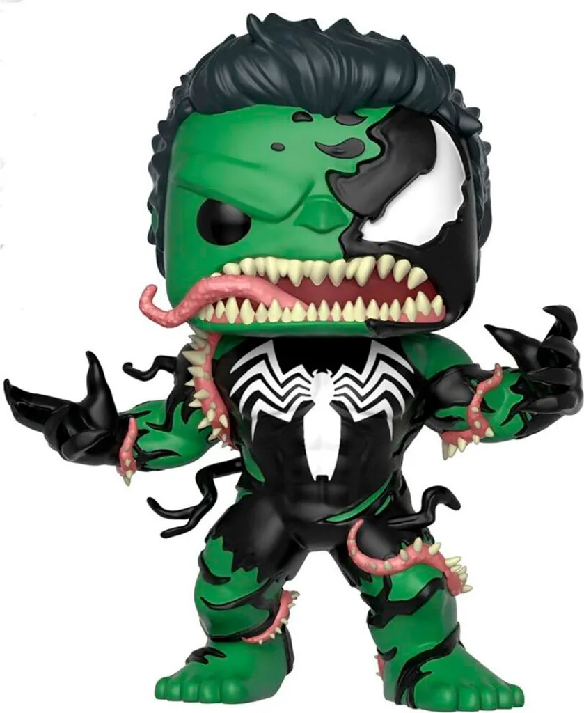 Funko Pop Venomized Hulk 366 : Détails Fidèles et Finition en Vinyle Noir