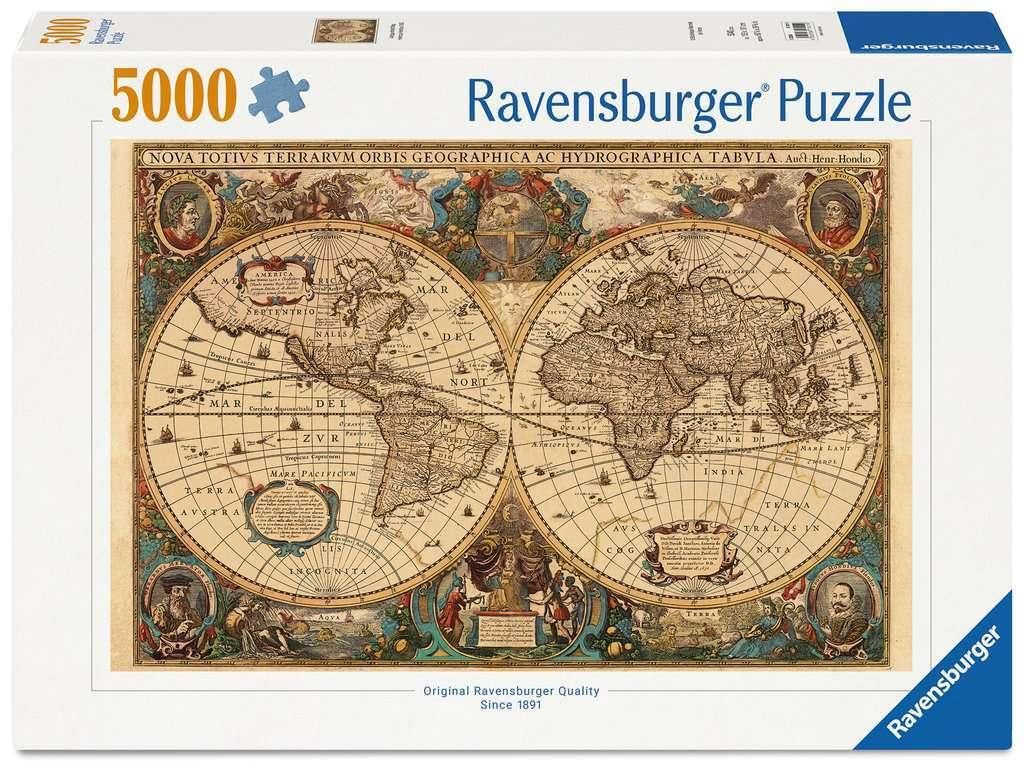 Ravensburger 17411 puzzle 5000 pezzi mappe Immagine del prodotto 