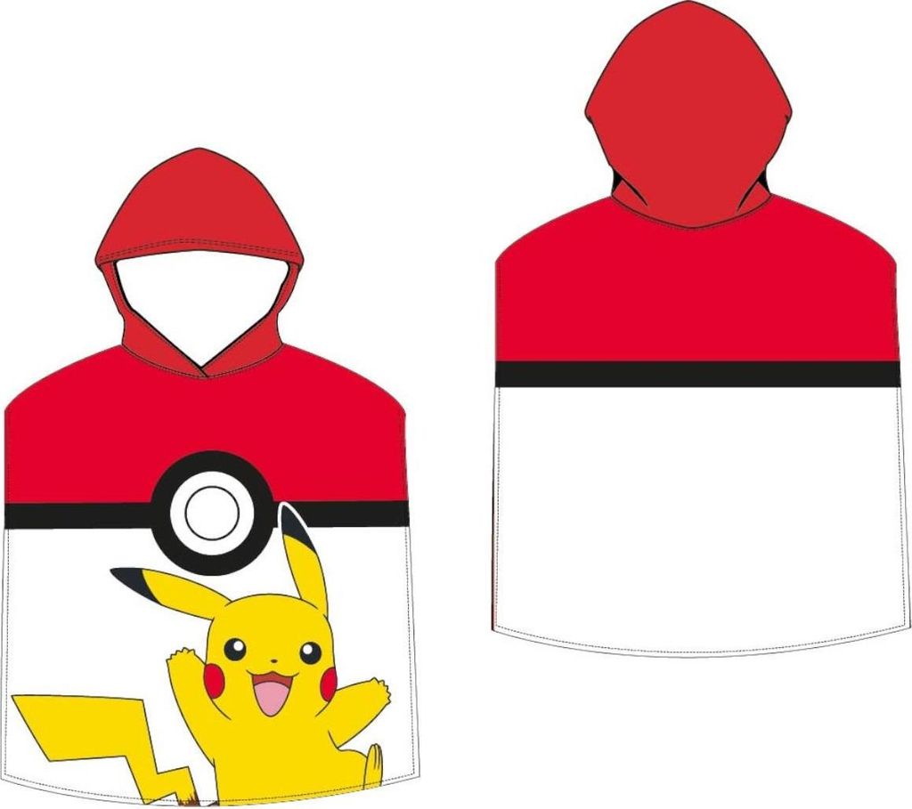 Baby Pokémon Pokéball und Pikachu Poncho