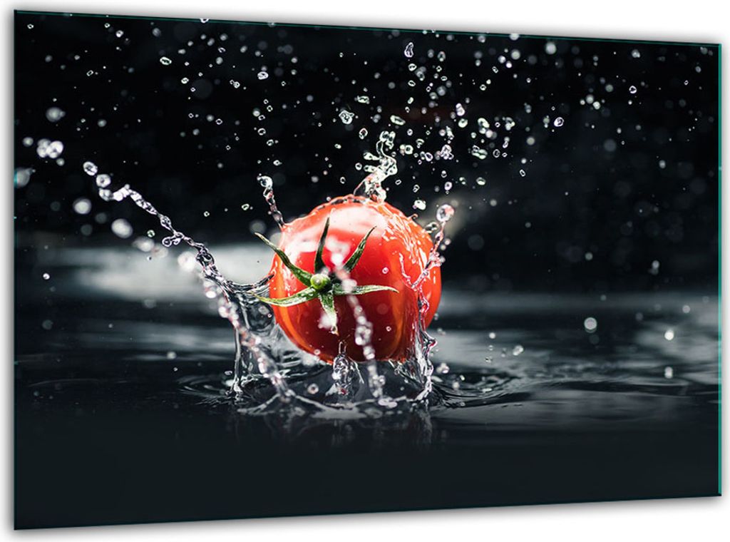 Glas Herdabdeckplatten Schneidebrett Universal 30x22cm Produktbild 