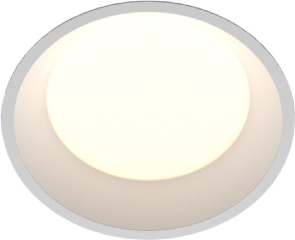 Vestavné kulaté svítidlo bílé pro koupelnu IP44 LED 12W Obrázek produktu 