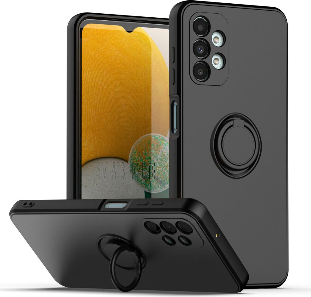 Samsung A13 4G Handyhülle, Ring Halter Ständer Kratzfeste Produktbild 