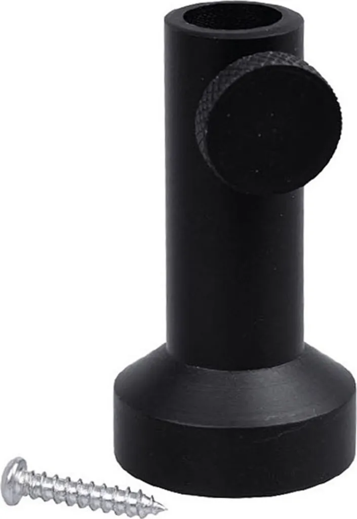 Support Canne à Carpe pour Ponton Bois Fixation 16mm Accessoire de Pêche