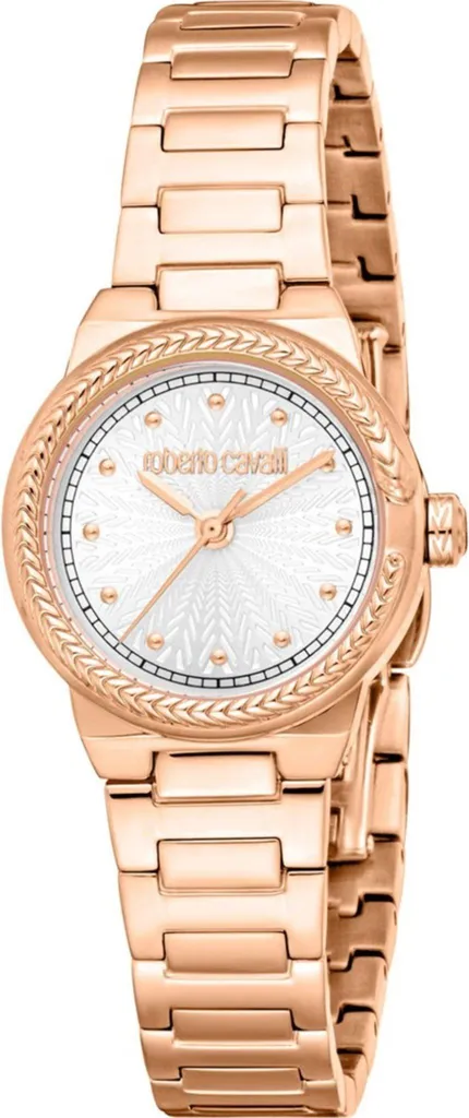 Montre Roberto Cavalli RC5L117M0045 pour femme en acier inoxydable doré