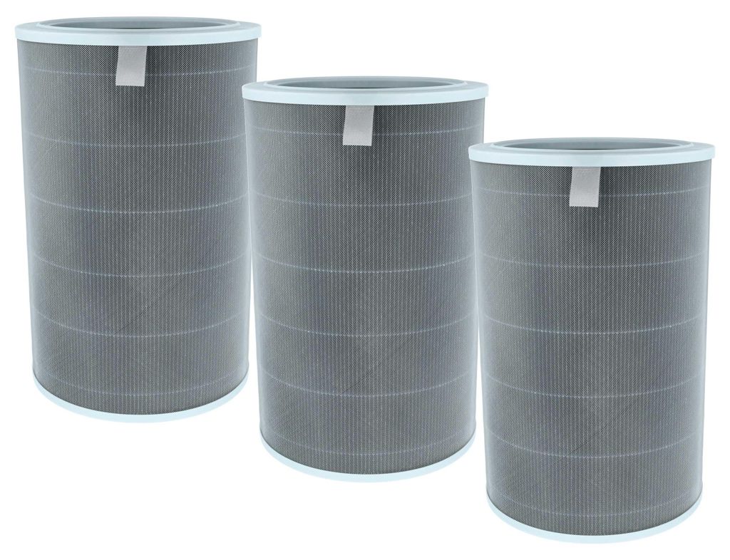 vhbw 3x H12 Filter kompatibel mit Xiaomi Smart Air Purifier 4 Lite Luftreiniger - Ersatz-Filter