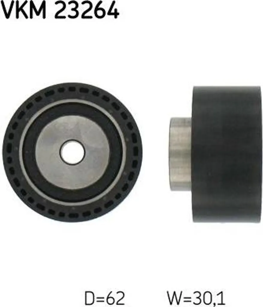 Rouleau de guidage SKF VKM 23264 haute performance avec OE 0829C4 PSA
