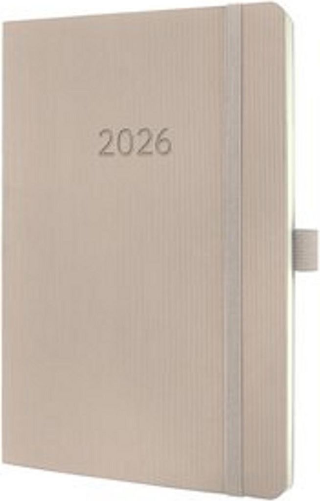sigel Buchkalender Conceptum 2026 ca. DIN A5 taupe Produktbild 