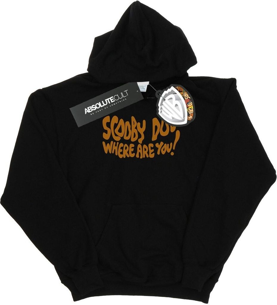 Scooby Doo - "Where Are You" Kapuzenpullover für Damen BI13264 (L) (Schwarz)