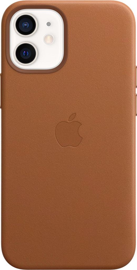 Apple Leather Backcover MagSafe voor de Apple iPhone 12 Zdjęcie produktu 