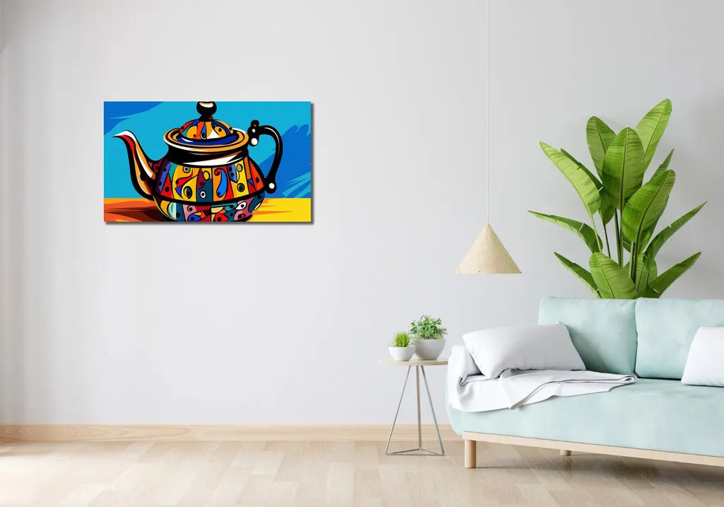 Image Grand Format 90x50 cm Impression Haute Définition Pause Goûter - 2