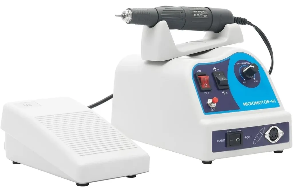 Micromoteur ultraprécis 45 000 tr/min à haute performance ergonomique