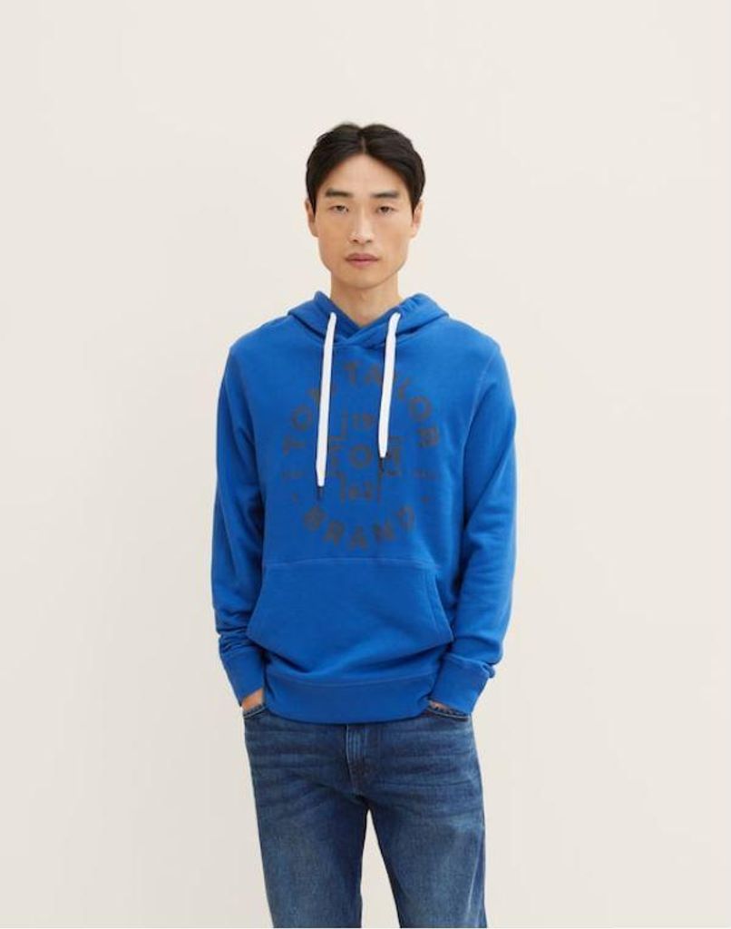 TOM TAILOR PRINTED HOODIE Herren Kapuzenpullover