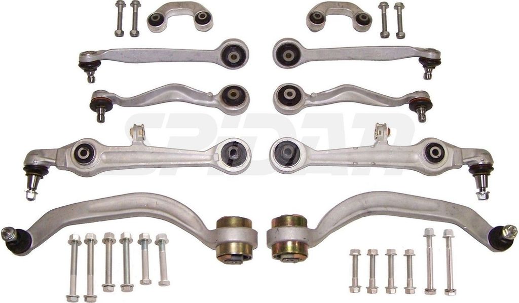 SPIDAN CHASSIS PARTS 40007 Querlenker Reparatursatz für VW PASSAT Variant (3B5) Vorne