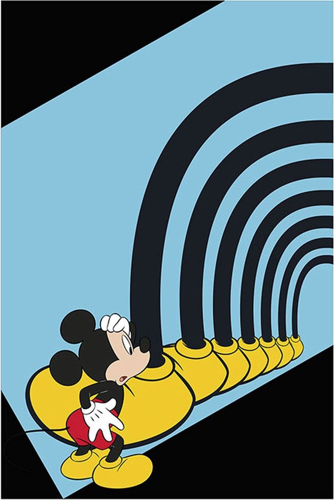 Disney Poster Micky Maus Multicolor - 610115 - 50 x 70 cm