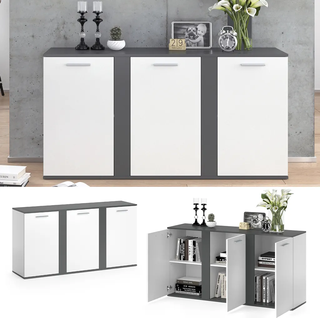 Commode Compacte Vicco Novelli 40x80cm pour Optimiser un Petit Espace - 2