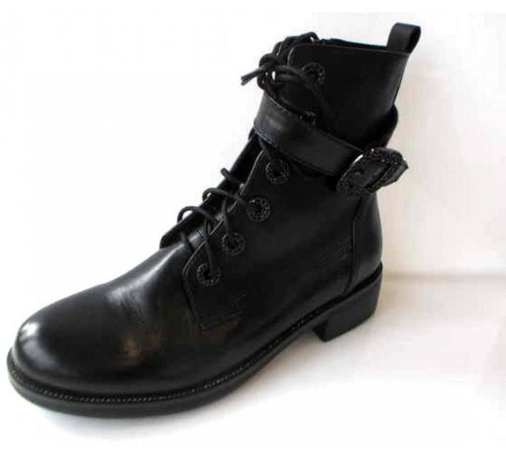 regarde le ciel Schnürstiefel schwarz in Gr. 39