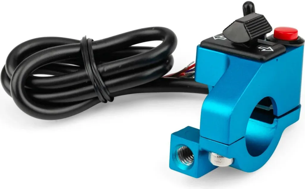 Stage6 Blue Universal Switch - Commande Guidon Universelle Bleue Tuning