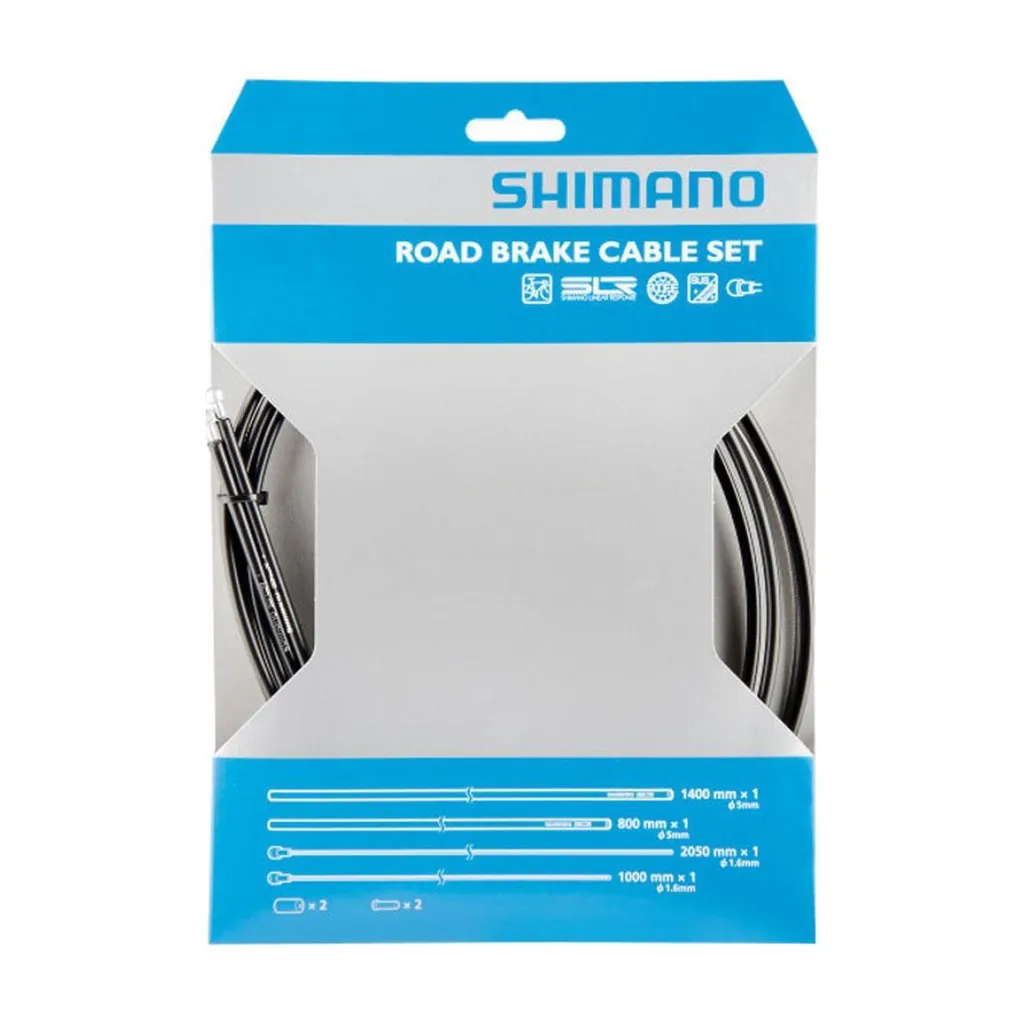 Câbles de frein Shimano PTFE et gaines SLR 5mm pour vélo de course