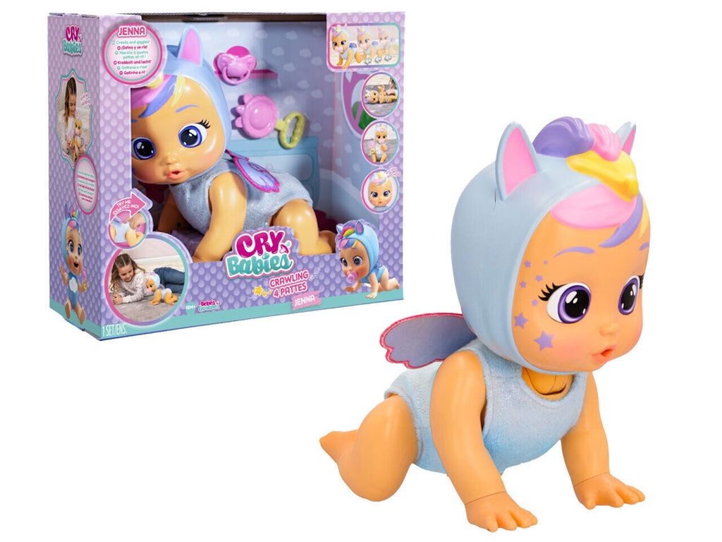 IMC Toys Cry Babies Crawling Jenna