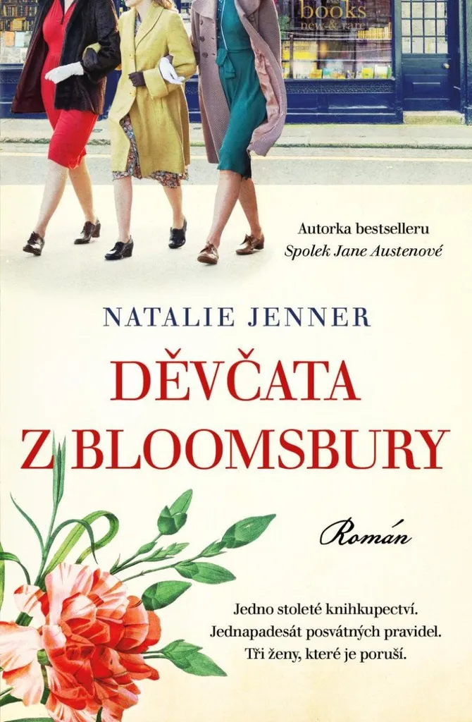 Livre de fiction Děvčata z Bloomsbury - Roman sur le cercle d'artistes