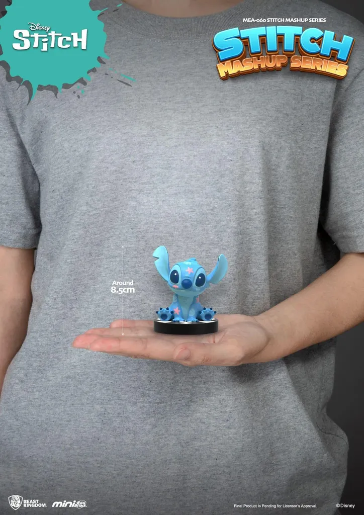 Figurine Stitch Mini Egg Attack 10 cm pour Décoration Bureau et Vitrine - 7