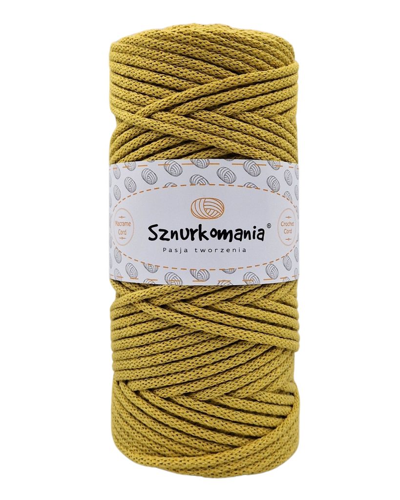 Baumwollkordel mit einem Kern 3mm 100m, Makrameegarn, Produktbild 